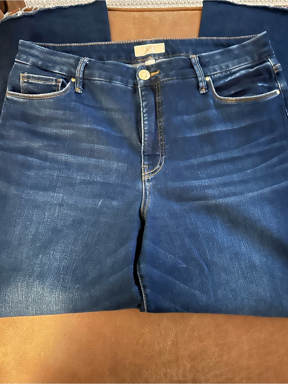 Kut from the Kloth Meg High-Rise Indigo Stretch Jeans